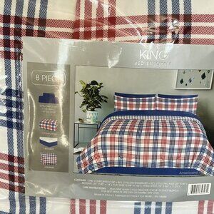 Donna Sharp 8 Pieces Printed Comforter Set, King